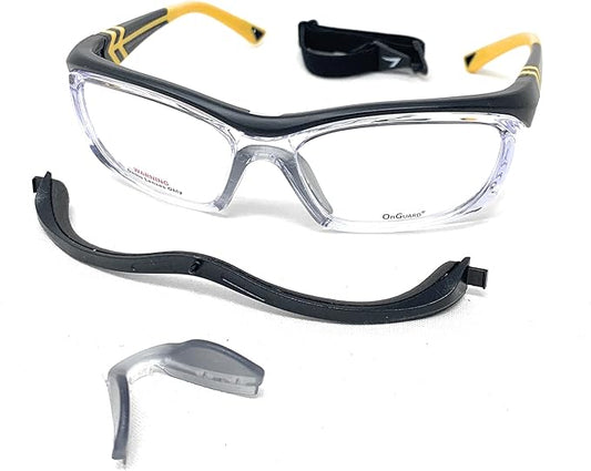 OnGuard Safety Eyewear Black Yellow