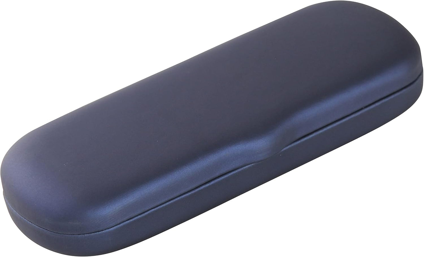 Hard Shell Eyeglass Case Clamshell for Small Frames - Metallic Matte Blue