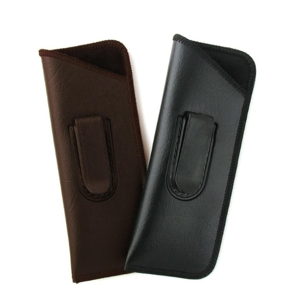 Half Clip Faux Leather Case (2Pack)